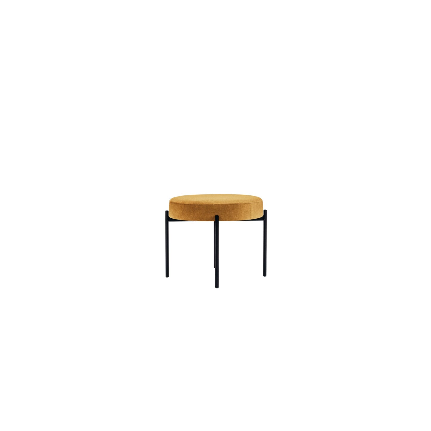 Paperflow Sitzhocker GAIA Rundsitz safran