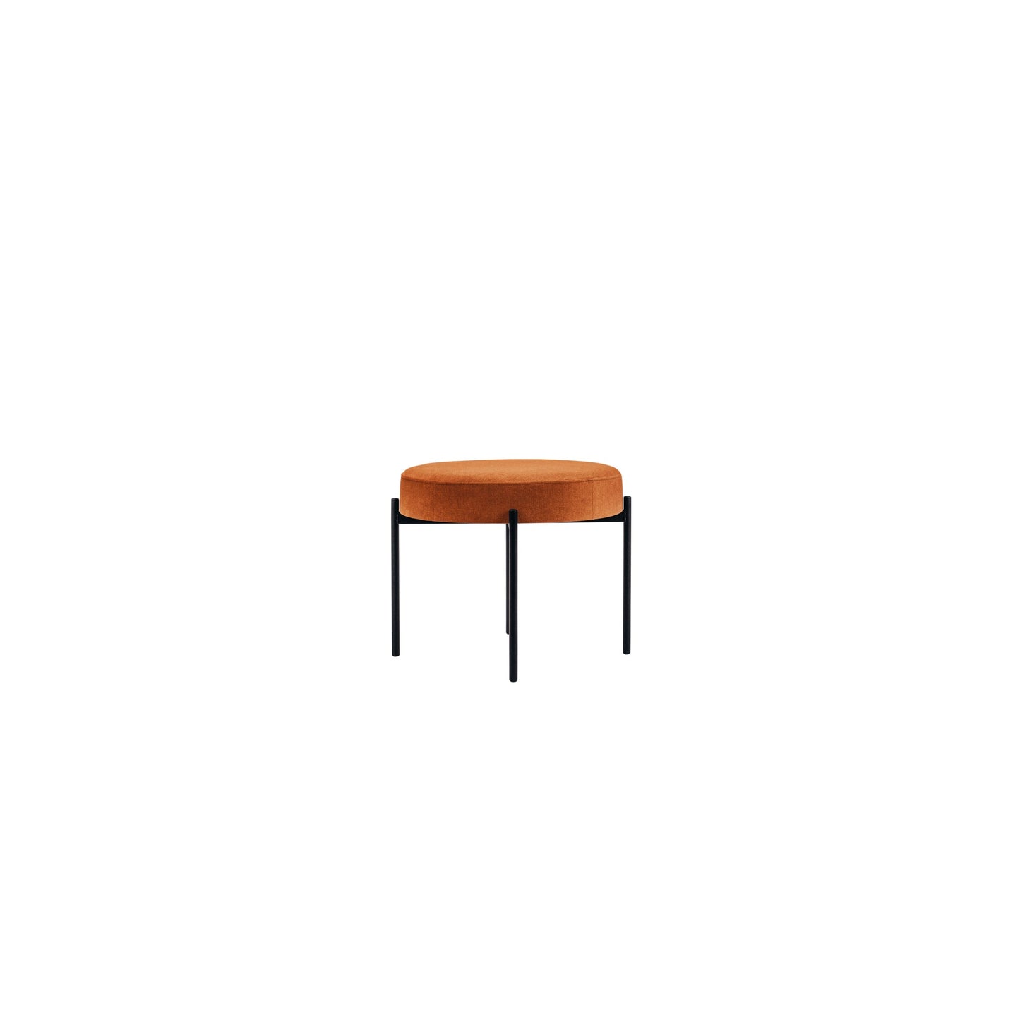 Paperflow Sitzhocker GAIA Rundsitz rost