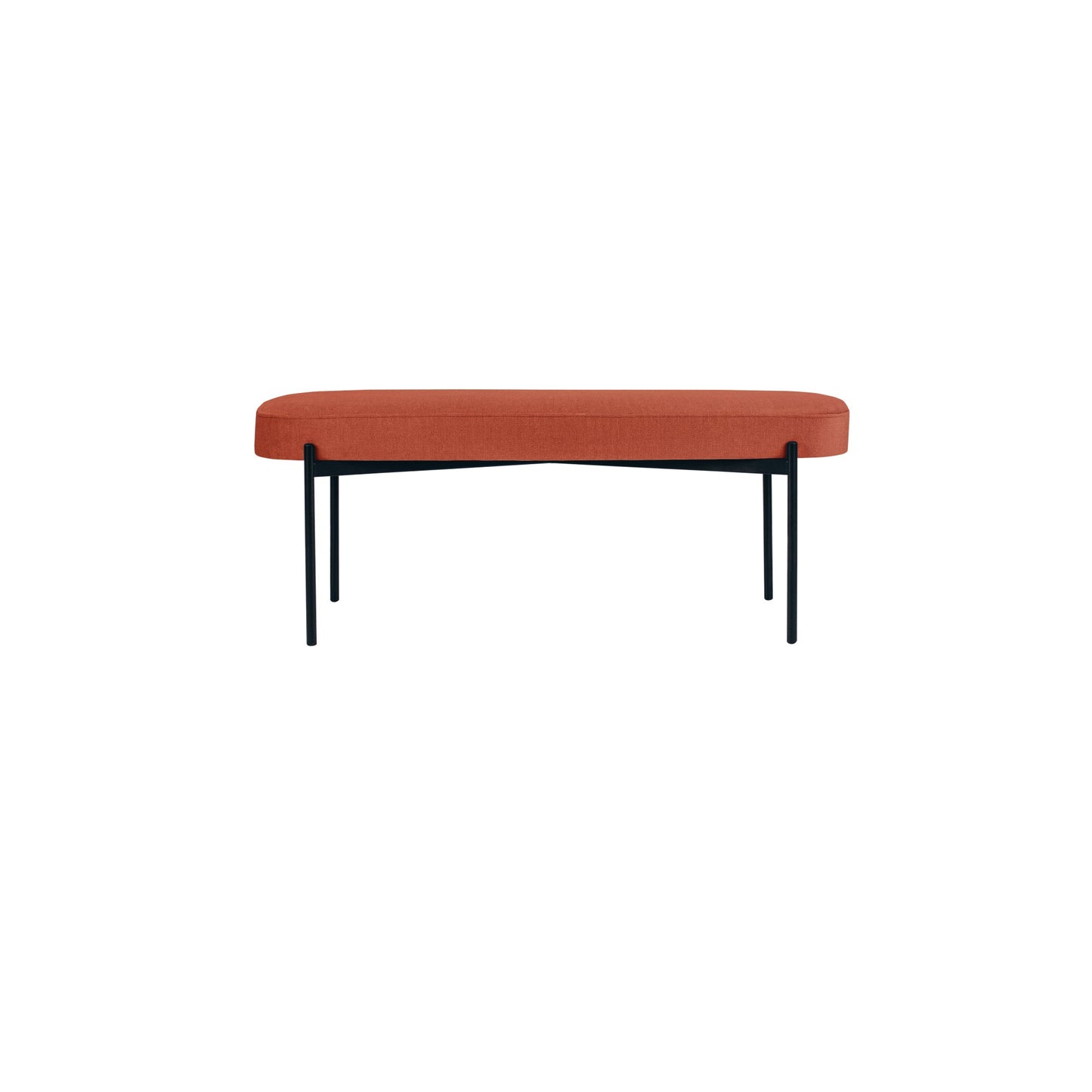 Paperflow Sitzbank GAIA 118 x 45,5 x 42 cm (B x H x T) Werkstoff des Bezuges: Stoff (100 % Polyester) Material der Sitzfläche: Spanplatte braun