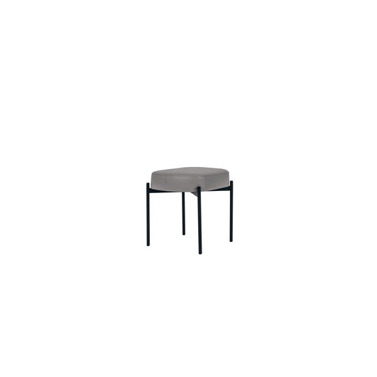 Paperflow Sitzbank GAIA 49 x 45,5 x 38 cm (B x H x T) Werkstoff des Bezuges: Kunstleder (79 % PVC, 21 % PES) Material der Sitzfläche: Spanplatte mausgrau
