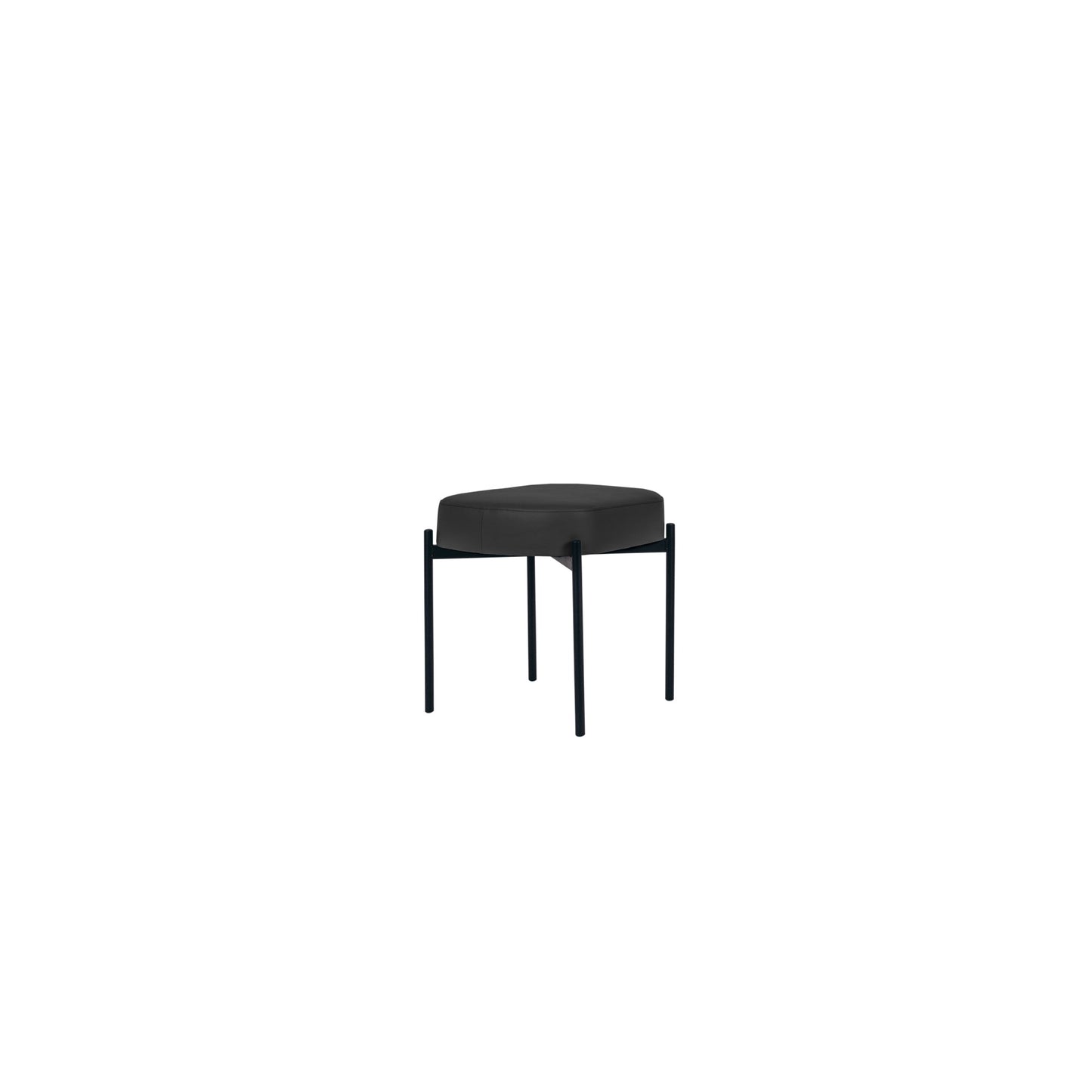 Paperflow Sitzbank GAIA 49 x 45,5 x 38 cm (B x H x T) Werkstoff des Bezuges: Kunstleder (79 % PVC, 21 % PES) Material der Sitzfläche: Spanplatte schwarz