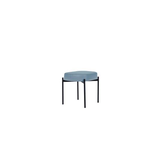 Paperflow Sitzbank GAIA 49 x 45,5 x 38 cm (B x H x T) Werkstoff des Bezuges: Kunstleder (79 % PVC, 21 % PES) Material der Sitzfläche: Spanplatte blau