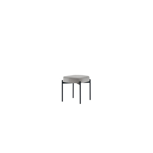 Paperflow Sitzbank GAIA 49 x 45,5 x 38 cm (B x H x T) Werkstoff des Bezuges: Samt (100 % Polyester) Material der Sitzfläche: Spanplatte grau