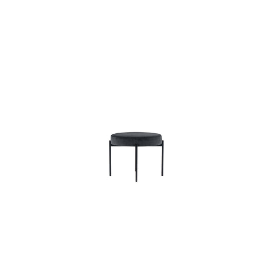 Paperflow Sitzbank GAIA 49 x 45,5 x 38 cm (B x H x T) Werkstoff des Bezuges: Samt (100 % Polyester) Material der Sitzfläche: Spanplatte anthrazit