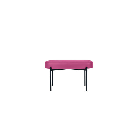 Paperflow Sitzbank GAIA 79 x 45,5 x 42 cm (B x H x T) Werkstoff des Bezuges: Kunstleder (79 % PVC, 21 % PES) Material der Sitzfläche: Spanplatte lila