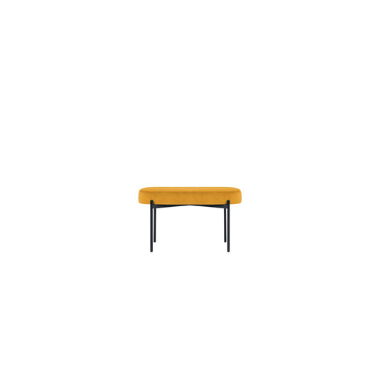 Paperflow Sitzbank GAIA 79 x 45,5 x 42 cm (B x H x T) Werkstoff des Bezuges: Stoff (100 % Polyester) Material der Sitzfläche: Spanplatte safran