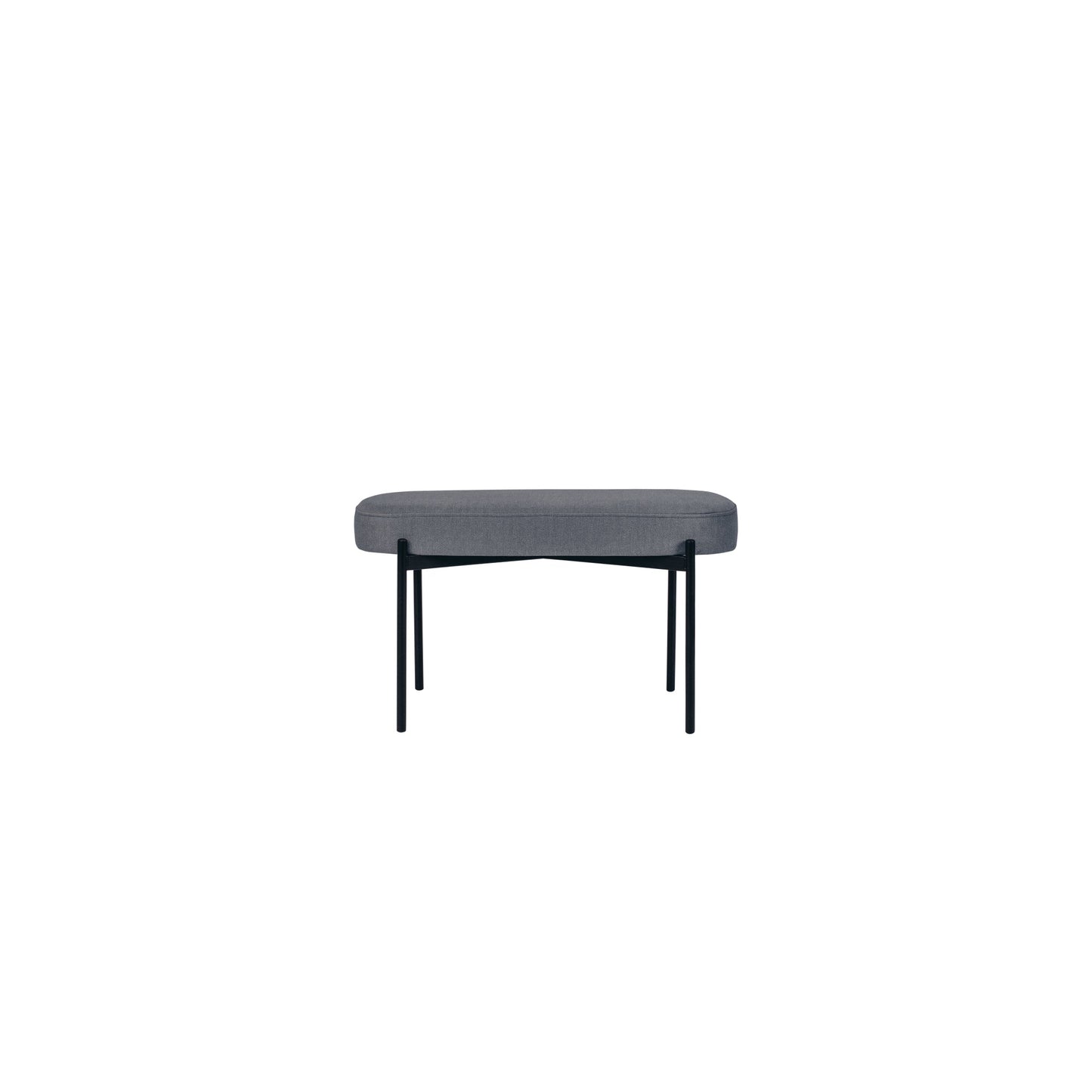 Paperflow Sitzbank GAIA 79 x 45,5 x 42 cm (B x H x T) Werkstoff des Bezuges: Stoff (100 % Polyester) Material der Sitzfläche: Spanplatte mausgrau