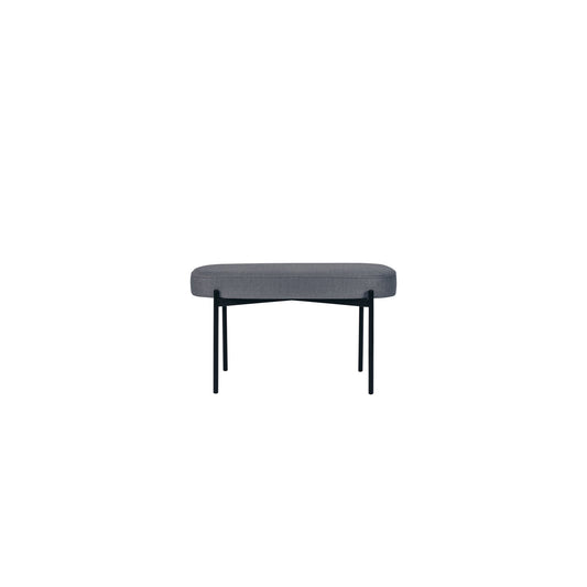 Paperflow Sitzbank GAIA 79 x 45,5 x 42 cm (B x H x T) Werkstoff des Bezuges: Stoff (100 % Polyester) Material der Sitzfläche: Spanplatte mausgrau