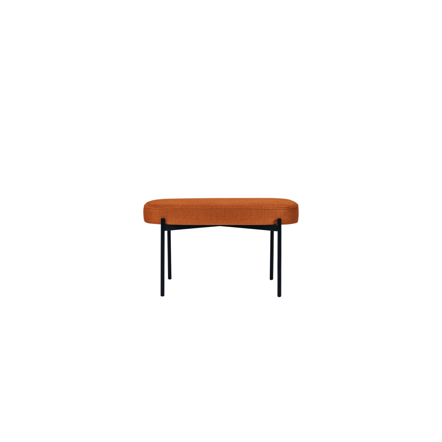 Paperflow Sitzbank GAIA 79 x 45,5 x 42 cm (B x H x T) Werkstoff des Bezuges: Stoff (100 % Polyester) Material der Sitzfläche: Spanplatte rost