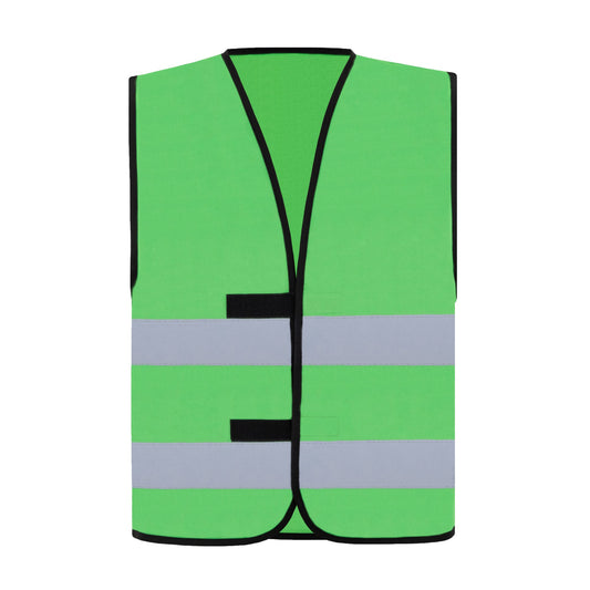 korntex Warnweste Dortmund L reflektierend Klettverschlüsse 100 % Polyester grün