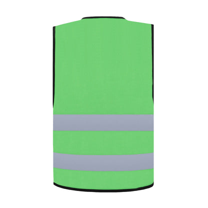 korntex Warnweste Dortmund S reflektierend Klettverschlüsse 100 % Polyester grün