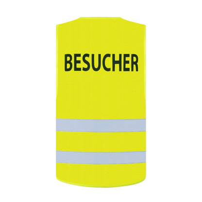 korntex Warnweste Passau M/L reflektierend Klettverschluss 100 % Polyester signal-gelb