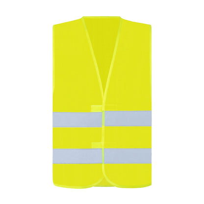 korntex Warnweste Passau XL/XXL reflektierend Klettverschluss 100 % Polyester signal-gelb