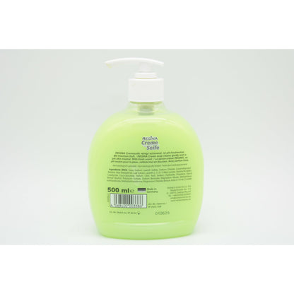 Regina Flüssigseife Grüne Frische Ausführung des Behälters: Pumpflasche Material des Behälters: Kunststoff 0,5l