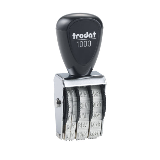 trodat® Datumstempel Classic 1000 20 x 3 mm (B x H) Monat in Buchstaben Metall/Kunststoff