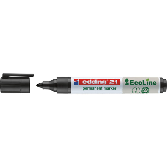 edding Permanentmarker 21 EcoLine 1,5-3mm schwarz