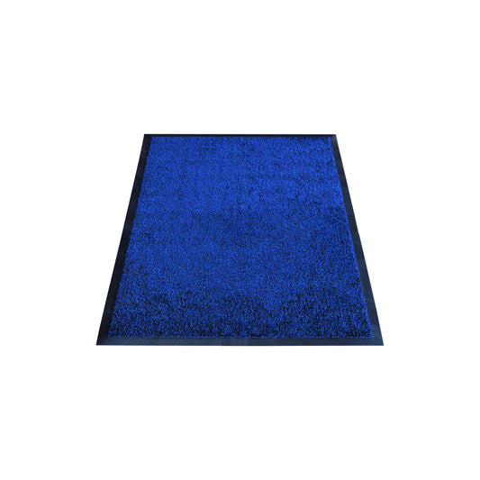 Miltex Schmutzfangmatte Eazycare Wash Innenbereich 60 x 85 cm (B x L) Nylon Material der Rückseite: Nitrilgummi blau