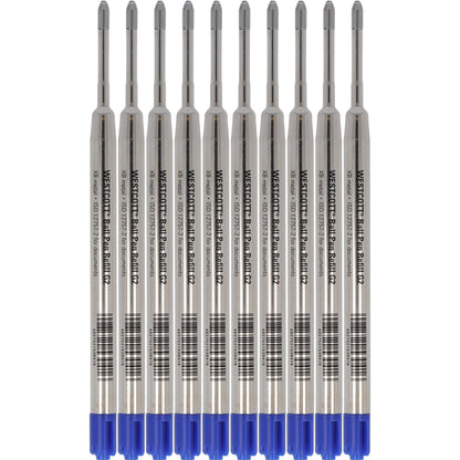 Westcott Großraummine 0,7mm XB blau ISO 12757-2 dokumentenecht 10 St./Pack.