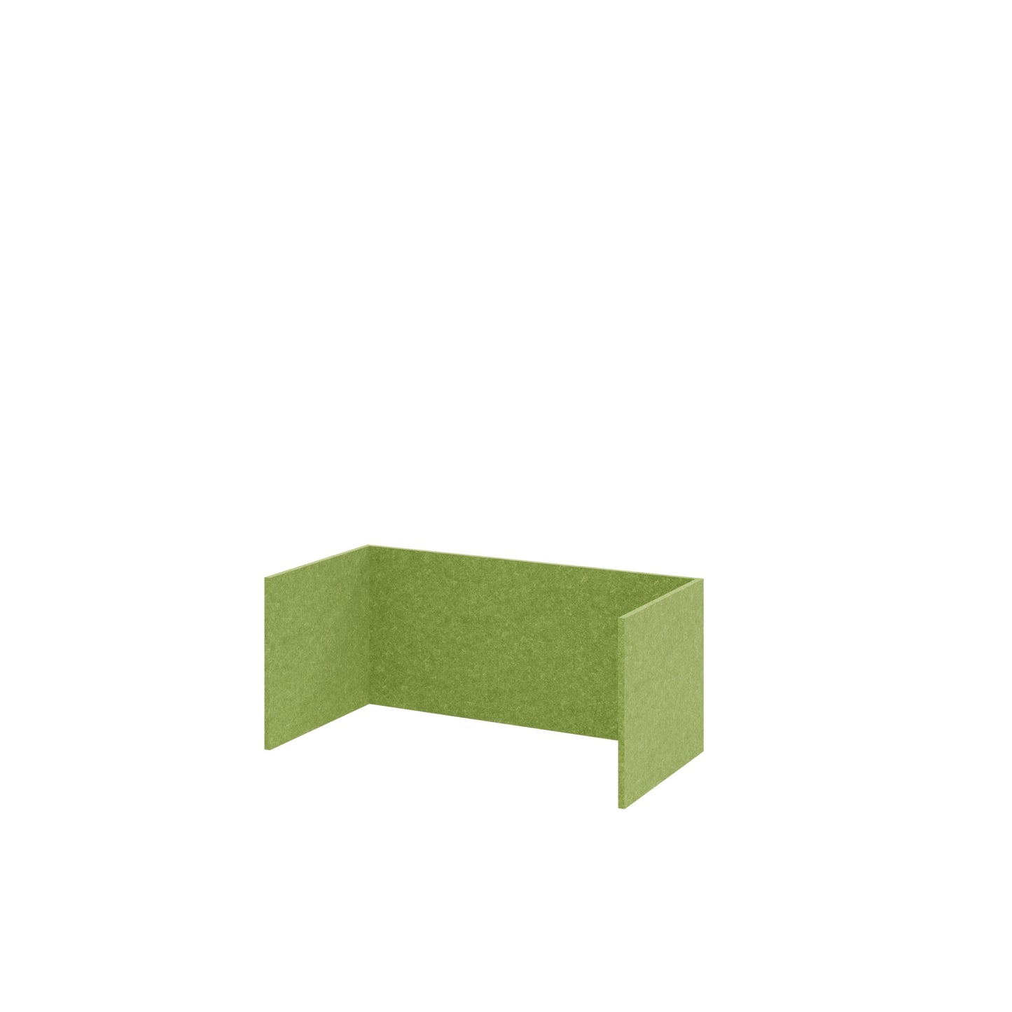 Hammerbacher Akustik Einhausung FlexWall Hammerbacher Regalsystem FlexWall 1 Ordnerhöhe 747 x 328 x 373 mm (B x H x T) Vlies maigrün