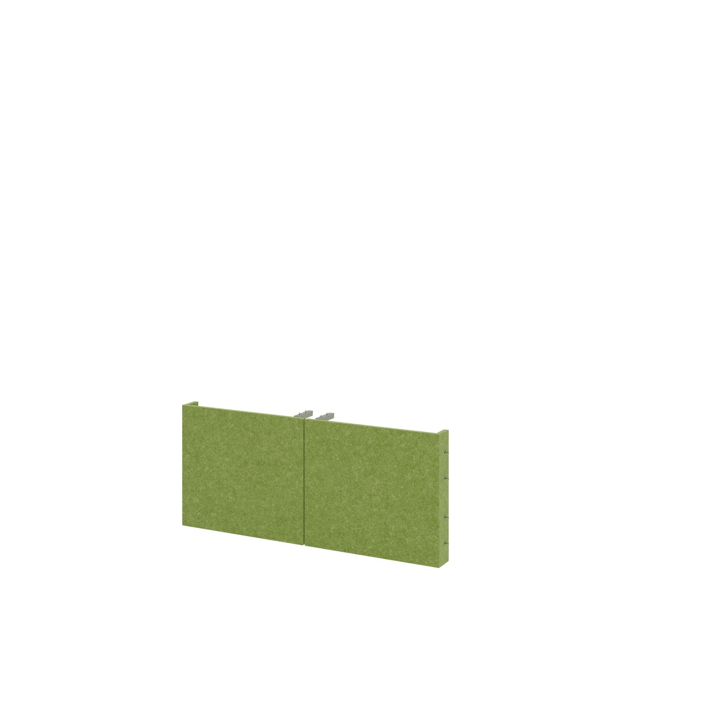 Hammerbacher Akustiktür FlexWall Hammerbacher Regalsystem FlexWall 1 Ordnerhöhe 377 x 326 mm (B x H) Vlies maigrün 2 St./Pack.