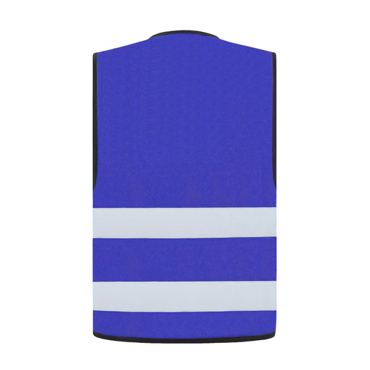korntex Warnweste Dortmund XL reflektierend Klettverschlüsse 100 % Polyester blau
