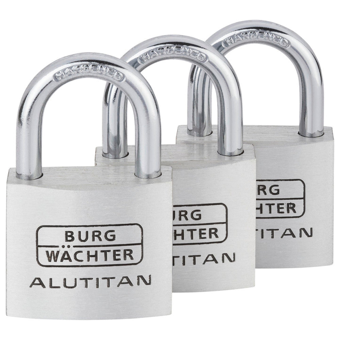 BURG-WÄCHTER Vorhangschloss TRIO 770 40 SB Zylinderschloss 23,5mm Aluminium