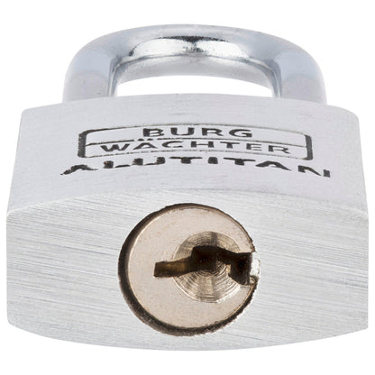 BURG-WÄCHTER Vorhangschloss DUO 770 20 26 Zylinderschloss 25,7mm Aluminium