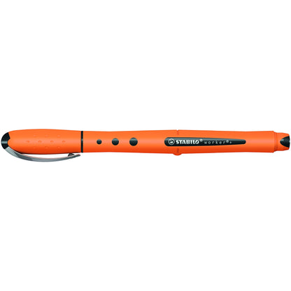 STABILO® Tintenroller worker®+ fine 0,3mm schwarz Rundspitze nicht dokumentenecht