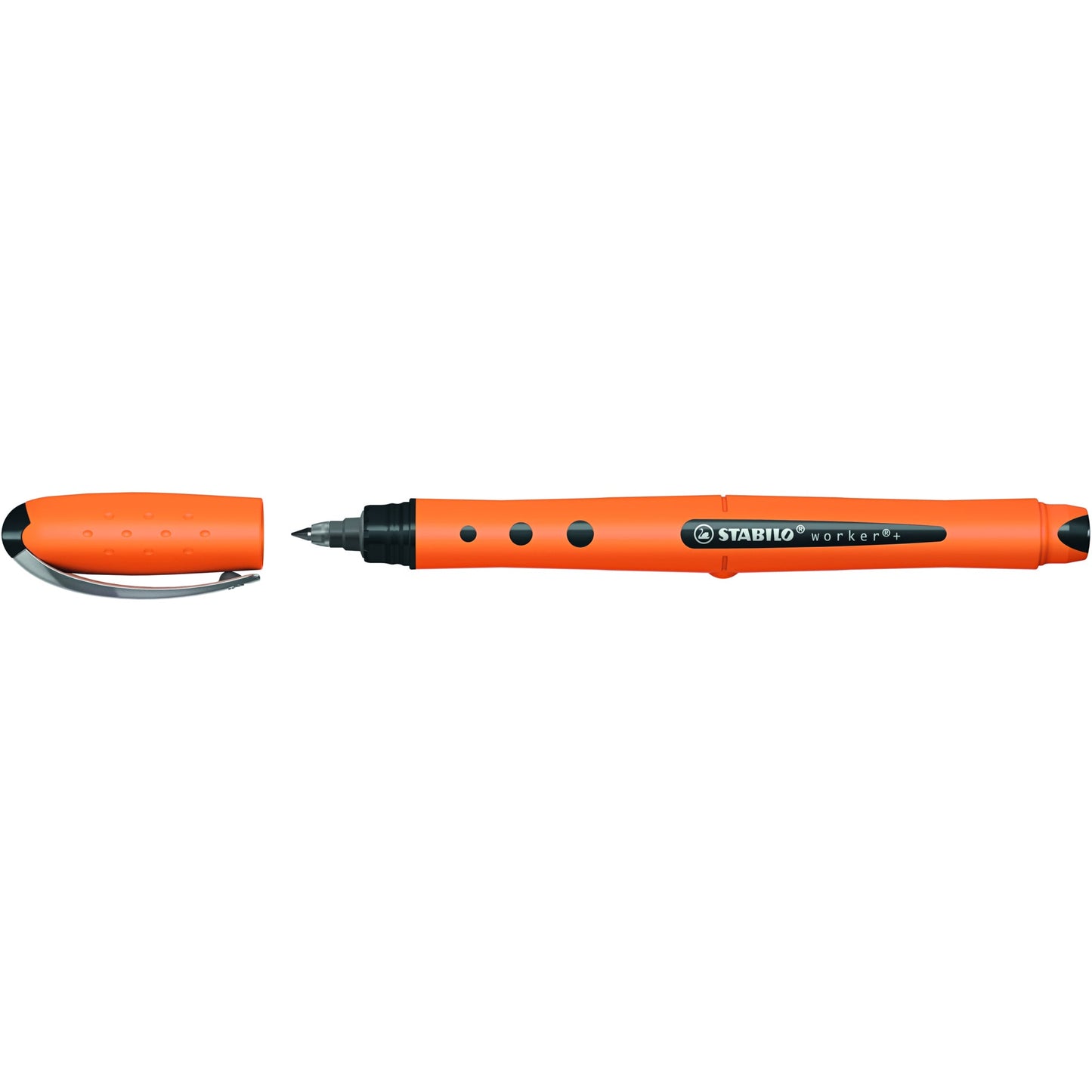 STABILO® Tintenroller worker®+ fine 0,3mm schwarz Rundspitze nicht dokumentenecht