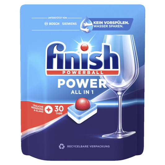FINISH Spülmaschinentabs All in 1 Power 30 St./Pack.
