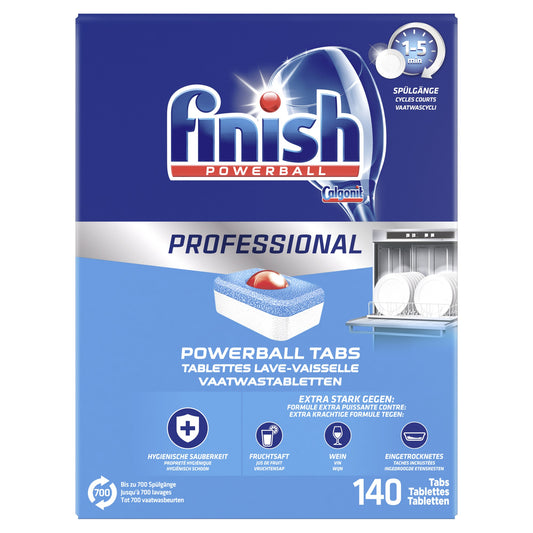 FINISH Spülmaschinentabs Professional Powerball 140 St./Pack.