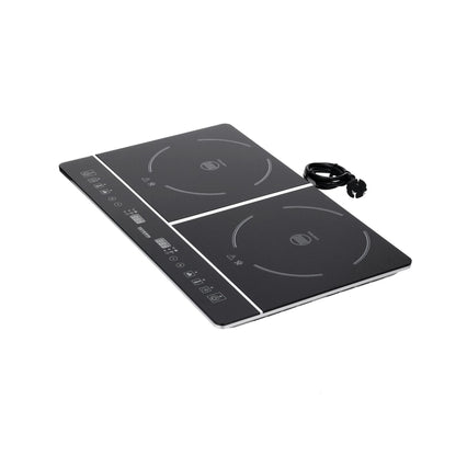 SEVERIN Kochplatte DK 1031 3.400W 2 Induktionskochzonen Glaskeramik schwarz
