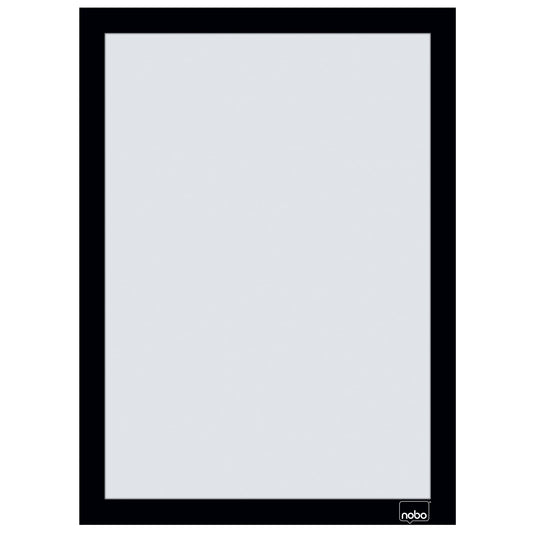 Nobo® Magnetrahmen DIN A4 Polypropylen schwarz 2 St./Pack.