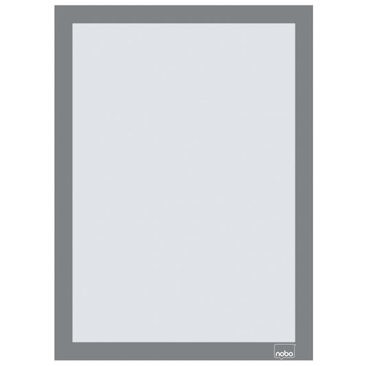 Nobo® Magnetrahmen DIN A4 Polypropylen silber 2 St./Pack.