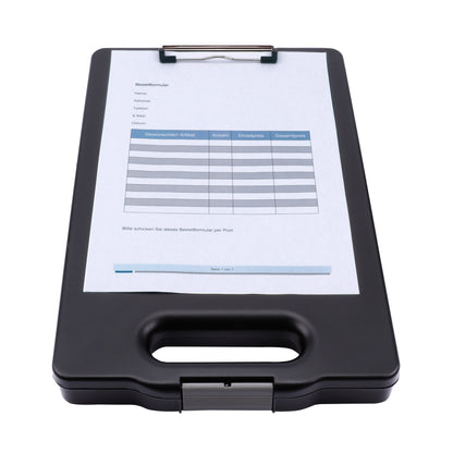 GENIE® Klemmbrett CL 900 25 x 40,8 x 4,6 cm (B x H x T) DIN A4 Kunststoff schwarz
