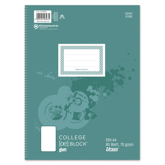 Staufen Collegeblock Style DIN A4 blanko 70g/m² 80 Bl.