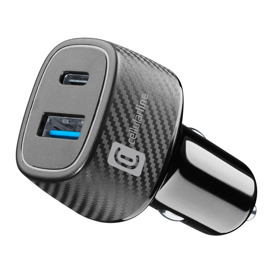 cellularline Kfz-Ladegerät CAR MULTIPOWER ULTRA Geräte mit USB-Anschluss schwarz