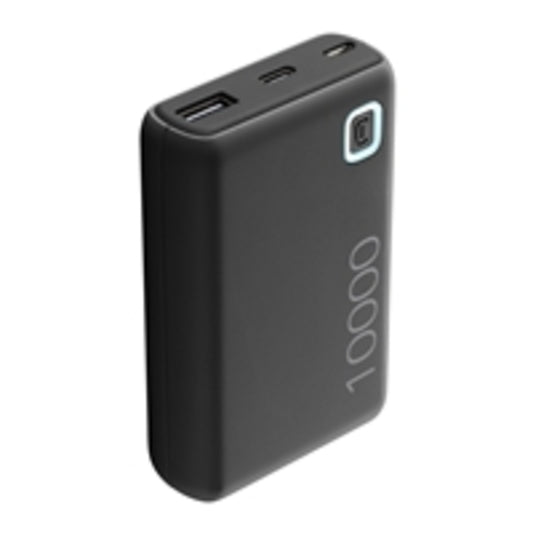 cellularline Powerbank ESSENCE Eingang: Mico-USB-B, USB-C, Ausgang: USB-A inkl. USB-C-Kabel schwarz