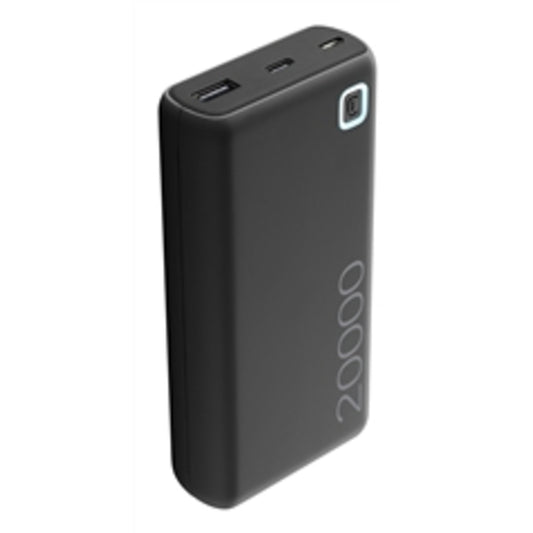 cellularline Powerbank ESSENCE Eingang: Mico-USB-B, USB-C, Ausgang: USB-A inkl. USB-C-Kabel schwarz