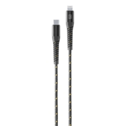 cellularline USB-Kabel Tetra Force 1,2m schwarz