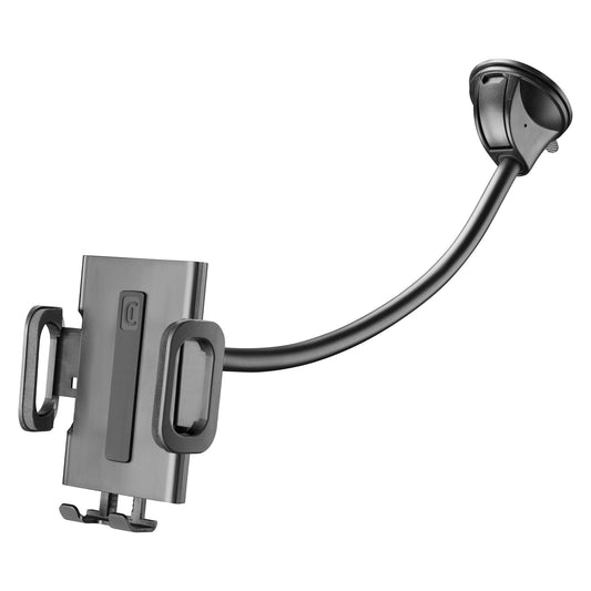 cellularline Kfz-Halterung HUG FLEXI XL Smartphones bis 9,5 cm (3,7") zur Befestigung an: Windschutzscheibe, Armaturenbrett schwarz