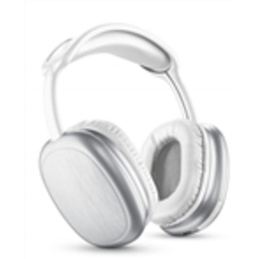 cellularline Kopfhörer MAXI2 Music Sound Over-Ear Smartphones Akku inkl. Ladekabel weiß