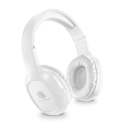 cellularline Kopfhörer Basic Music Sound Over-Ear Smartphones Akku weiß