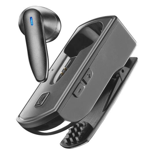 cellularline Headset CLIP PRO Smartphones USB-C inkl. Ladestation, USB-C-Ladekabel