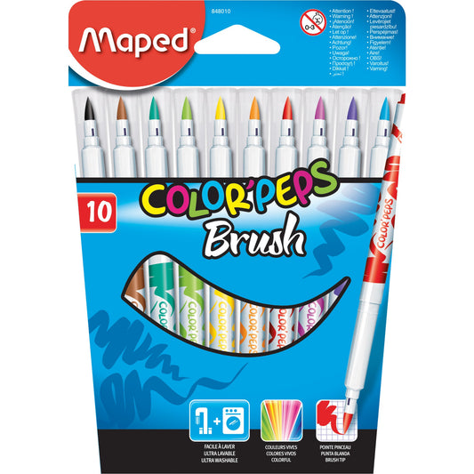 Maped Pinselstift Color'Peps farbig sortiert 10 St./Pack.
