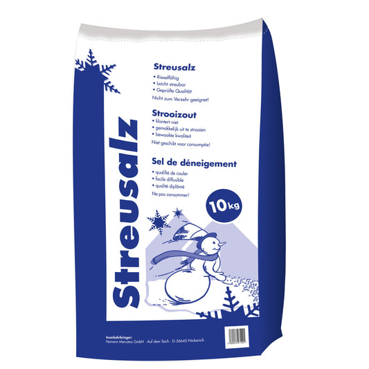 Hamann Streusalz Sack Kunststoff 10 kg/Pack.
