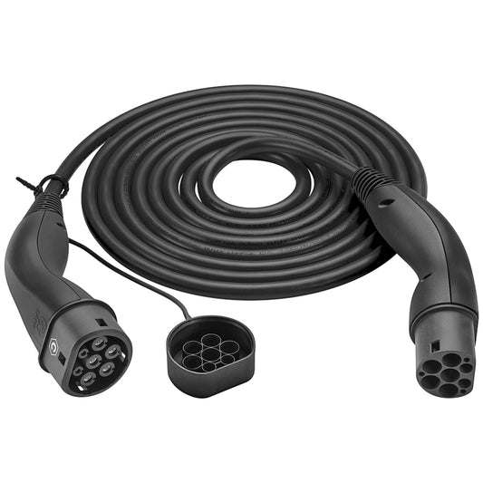 LAPP Ladekabel Elektroauto Helix® Plug-in-Hybrid (PHEV) und batterieelektrische Fahrzeuge (BEV) Abdeckkappe (Kupplung) 22 kW 5m