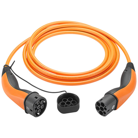 LAPP Ladekabel Elektroauto Standard Plug-in-Hybrid (PHEV) und batterieelektrische Fahrzeuge (BEV) Abdeckkappe (Kupplung) 22 kW 3m