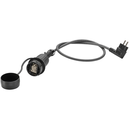 LAPP Mobile Ladestation Elektroauto Universal Plug-in-Hybrid (PHEV) und batterieelektrische Fahrzeuge (BEV) Schuko-Stecker/CEE-Stecker, CEE Stecker rot, 5-polig 3ph/CEE-Stecker Typ 2 Kupplung/CEE-Buchse 11 kW 6m
