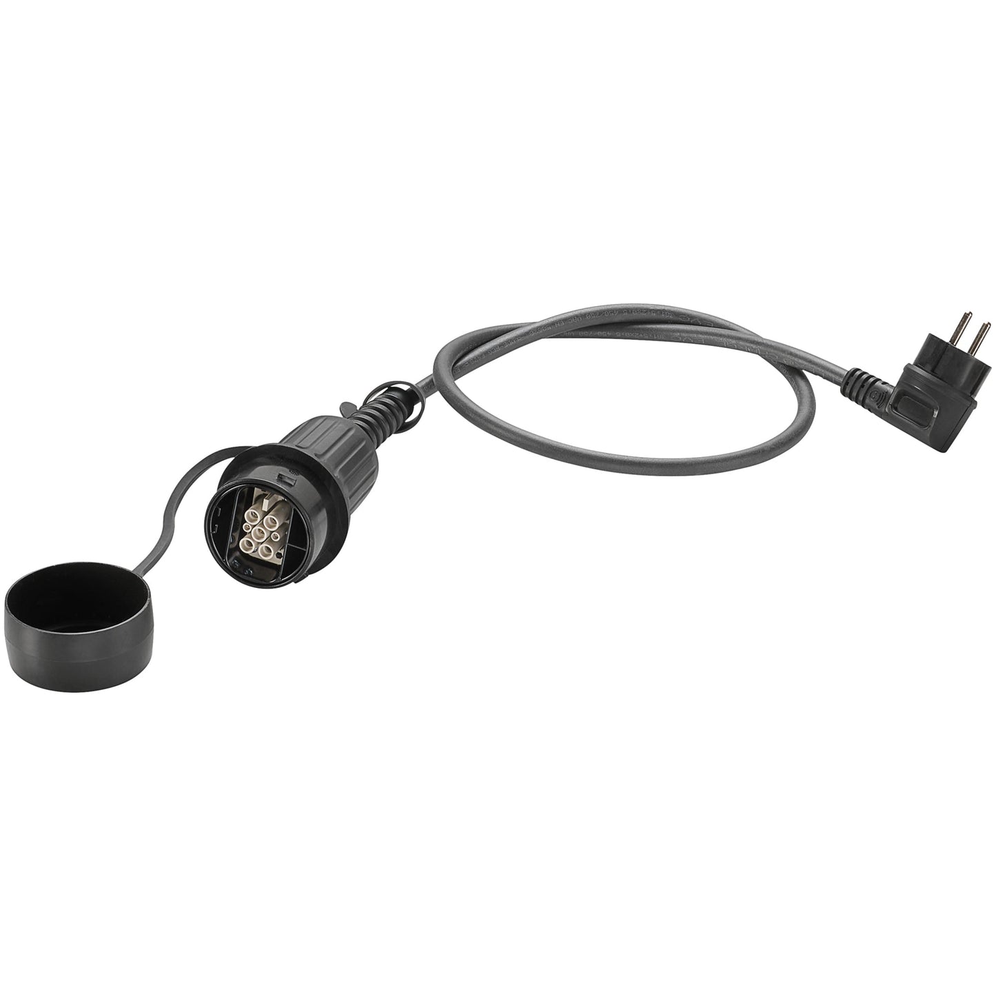 LAPP Mobile Ladestation Elektroauto Universal Plug-in-Hybrid (PHEV) und batterieelektrische Fahrzeuge (BEV) Schuko-Stecker/CEE-Stecker, CEE Stecker rot, 5-polig 3ph/CEE-Stecker Typ 2 Kupplung/CEE-Buchse 22 kW 6m